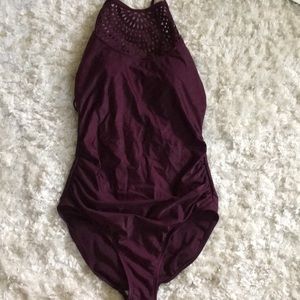 Merona Halter cut out One Piece